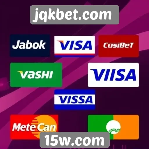 Variedade de métodos de pagamento no jqkbet.com